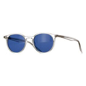 New BARTON PERREIRA Norton Transparent Round BP40003I 26V Sunglasses Women